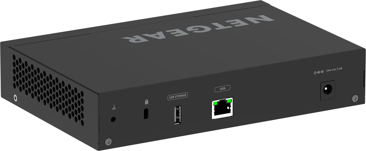 NETGEAR GSM4210PD Switch Gigabit Ethernet Géré L2/L3 PoE Noir