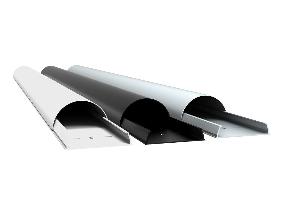 Accessoire de Câble Multibrackets 1257, Aluminium, Noir