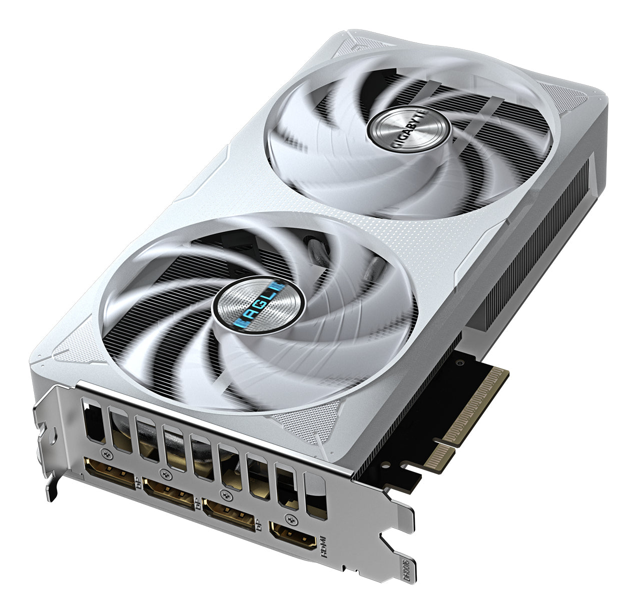 GIGABYTE GeForce RTX 5060 Ti EAGLE OC ICE 16G Carte Graphique – 16 Go GDDR7, 128 bits, PCI-E 5.0, 2617 MHz Fréquence du processeur, 3 x DisplayPort, 1 x HDMI, GV-N506TEAGLEOC ICE-16GD