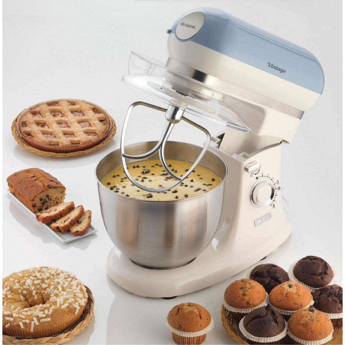 Ariete 1588/05 Robot mixer 1200 W Bleu clair
