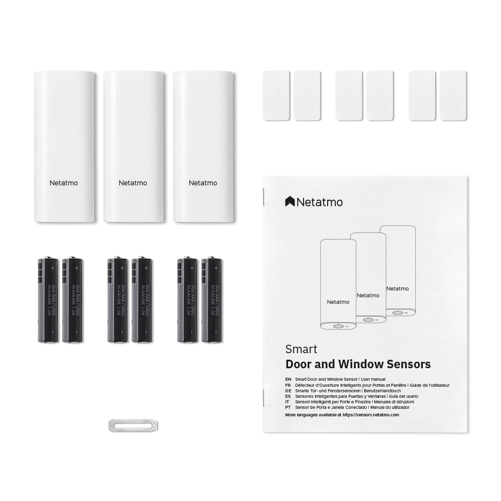 Netatmo DTG-EC capteur de porte/fenêtre Sans fil Porte/Fenêtre Blanc