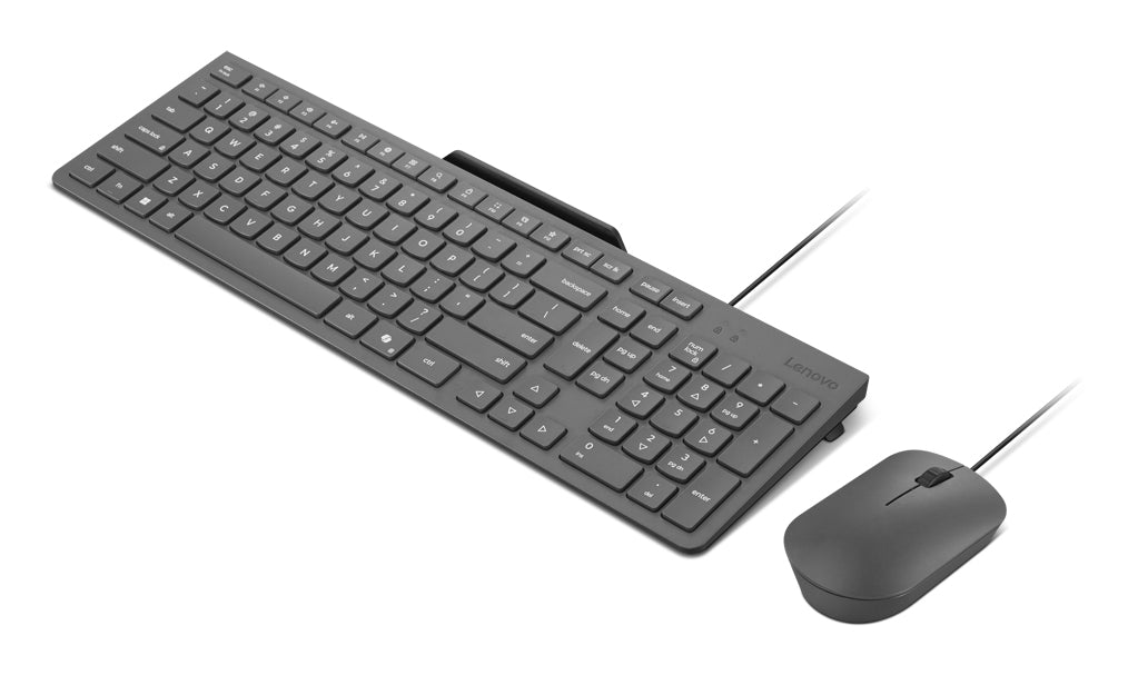 Lenovo 310 Ensemble Clavier et Souris Filaire, Disposition Anglaise