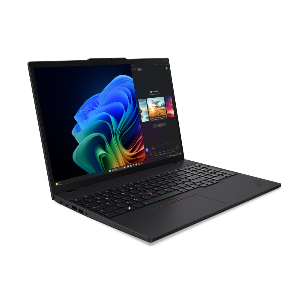 Lenovo ThinkPad T16 Gen 4 (AMD) Copilot+ PC AMD Ryzen AI 5 340 Ordinateur portable 40,6 cm (16") WUXGA 32 Go DDR5-SDRAM 512 Go SSD Wi-Fi 7 (802.11be) Windows 11 Pro Nordique Noir