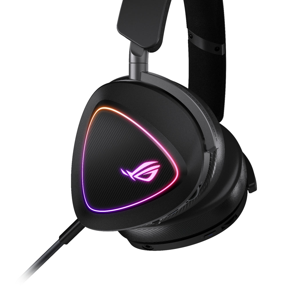 ASUS ROG Delta II Casque Gaming Filaire et Sans Fil Bluetooth USB Type-C, Noir
