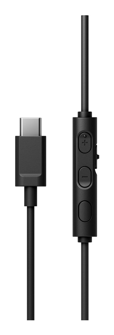JVC HA-S33UC Casque Avec fil Arceau Appels/Musique USB Type-C Noir