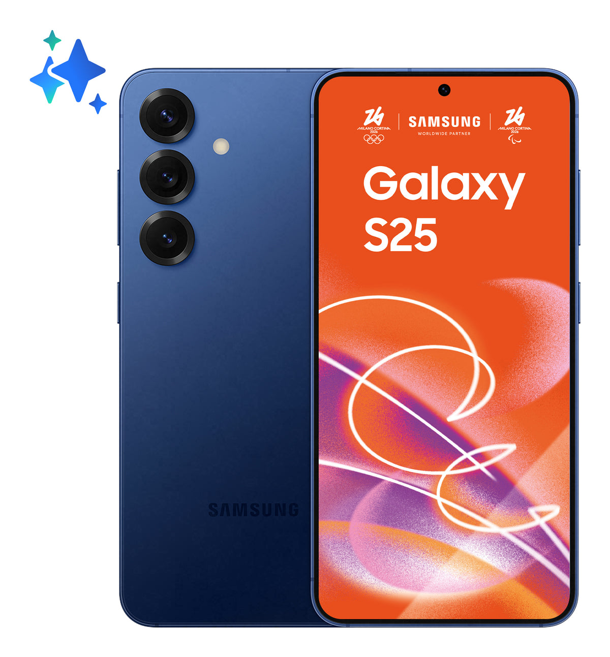 Samsung Galaxy S25 15,8 cm (6.2") Double SIM Android 15 5G USB Type-C 12 Go 256 Go 4000 mAh Marine