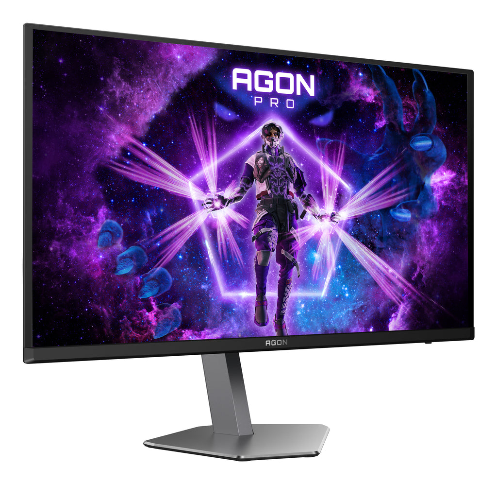 AOC AGON PRO AG276QKD2 écran plat de PC 67,3 cm (26.5") 2560 x 1440 pixels Quad HD QD-OLED Noir, Gris