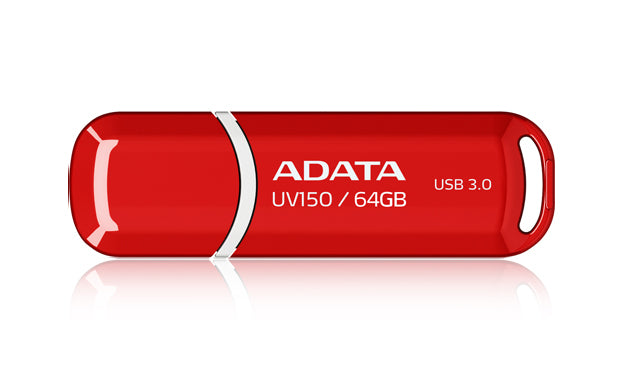 ADATA 64GB DashDrive UV150 lecteur USB flash 64 Go USB Type-A 3.2 Gen 1 (3.1 Gen 1) Rouge