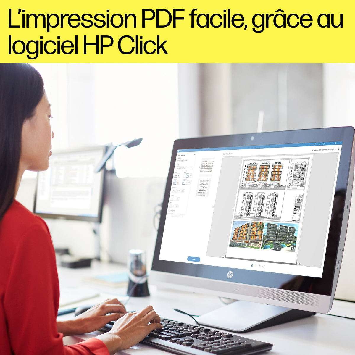 HP DesignJet T1600 Imprimante Grand Format 36 pouces