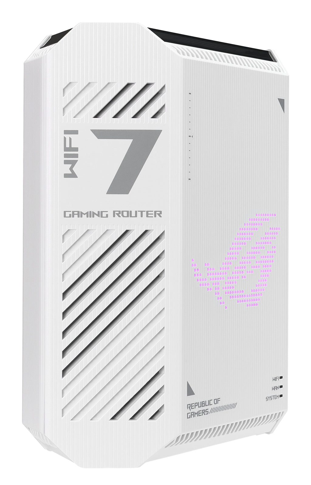 ASUS GS-BE7200 Routeur Sans Fil Wi-Fi 7 Bi-bande 2.5 Gigabit Ethernet, Blanc/Noir