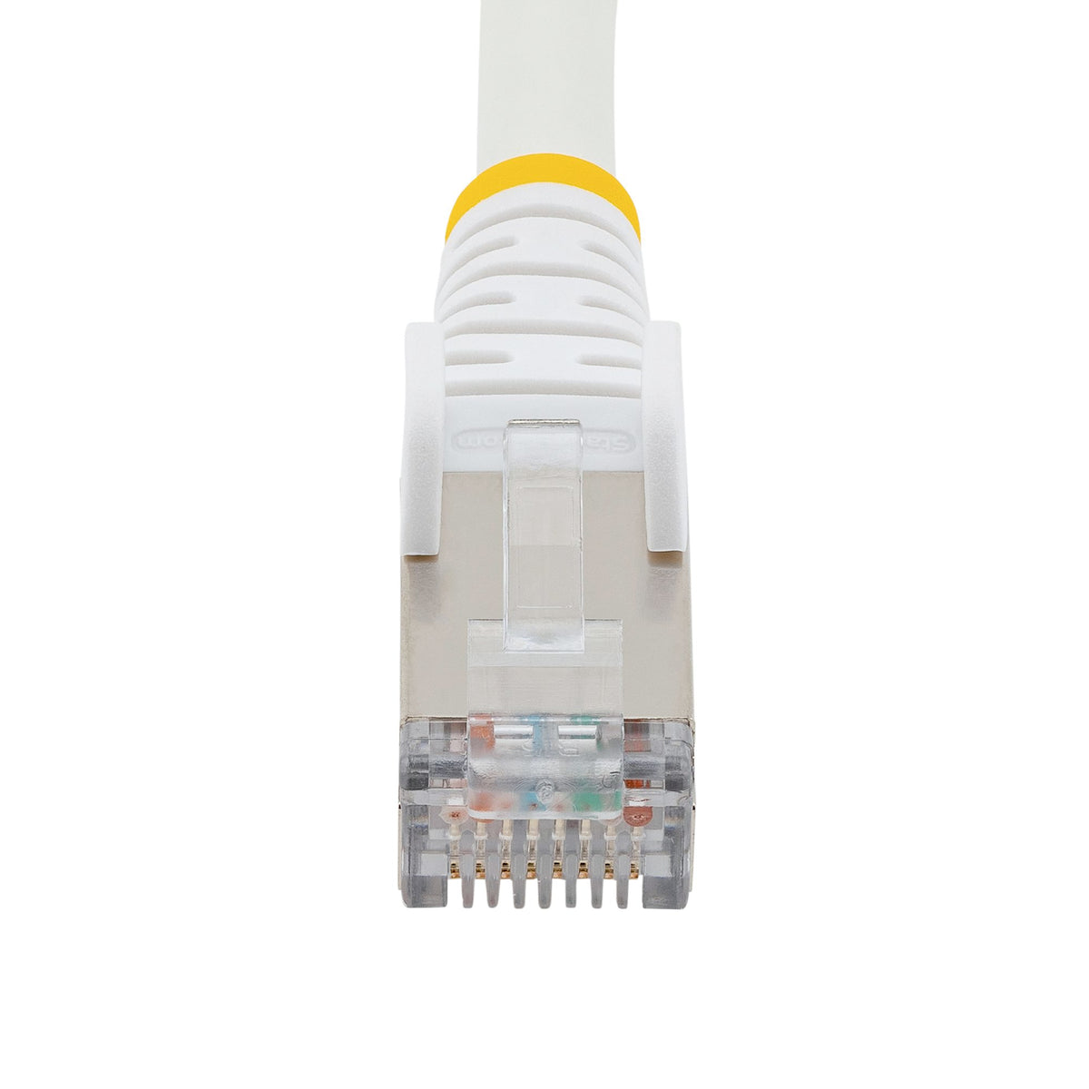 StarTech.com Câble Ethernet CAT6a S/FTP 50cm LSZH 10 Gigabit 500MHz 100W PoE Blanc