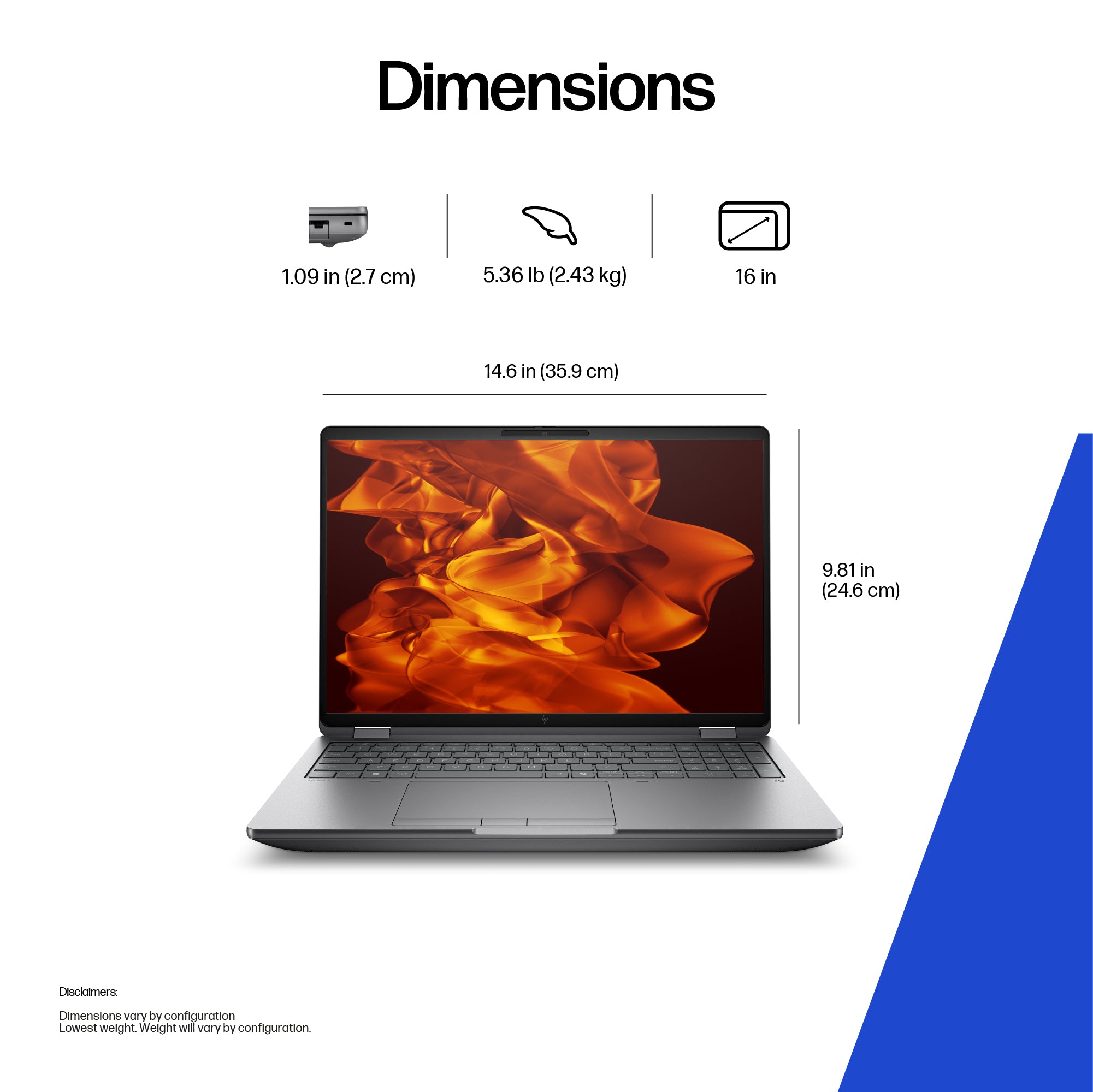 HP ZBook Fury G1i Mobile Workstation Intel Core Ultra 9 285HX 40.6 cm (16") 2.5K 64 GB DDR5-SDRAM 1 TB SSD NVIDIA RTX PRO 4000 Blackwell Wi-Fi 7 (802.11be) Windows 11 Pro AI Workstation, AI PC Silver