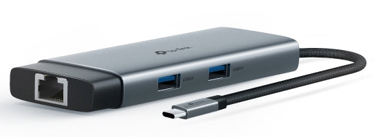TP-Link UH6120C hub & concentrateur USB Type-C Gris