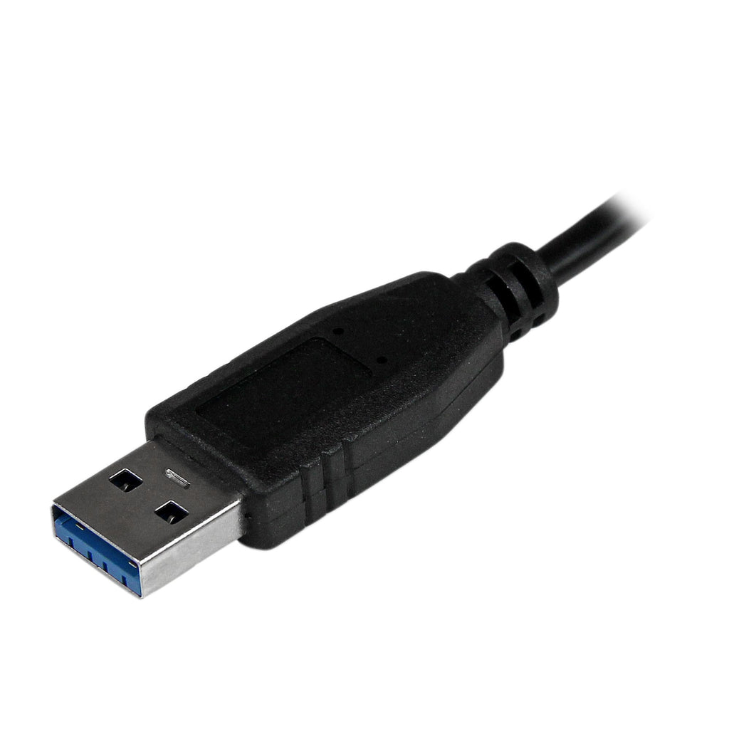 StarTech.com Hub USB 3.0 (5Gbps) à 4 ports avec câble intégré - Noir