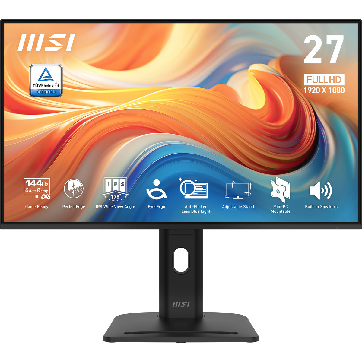 MSI PRO MP275PG E14 Écran PC 27" Full HD 1920 x 1080 LCD Noir