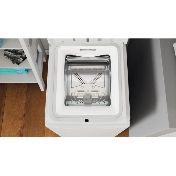 Indesit BTW S60400 EU/N machine à laver Charge par dessus 6 kg 1000 tr/min Blanc