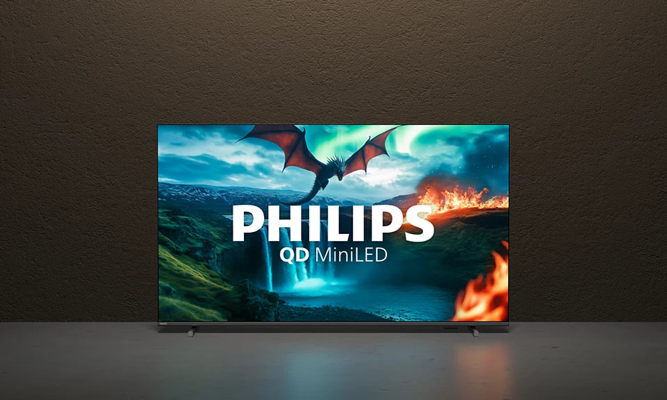 Philips 139,7 cm (55") 4K Ultra HD Smart TV Wifi Noir