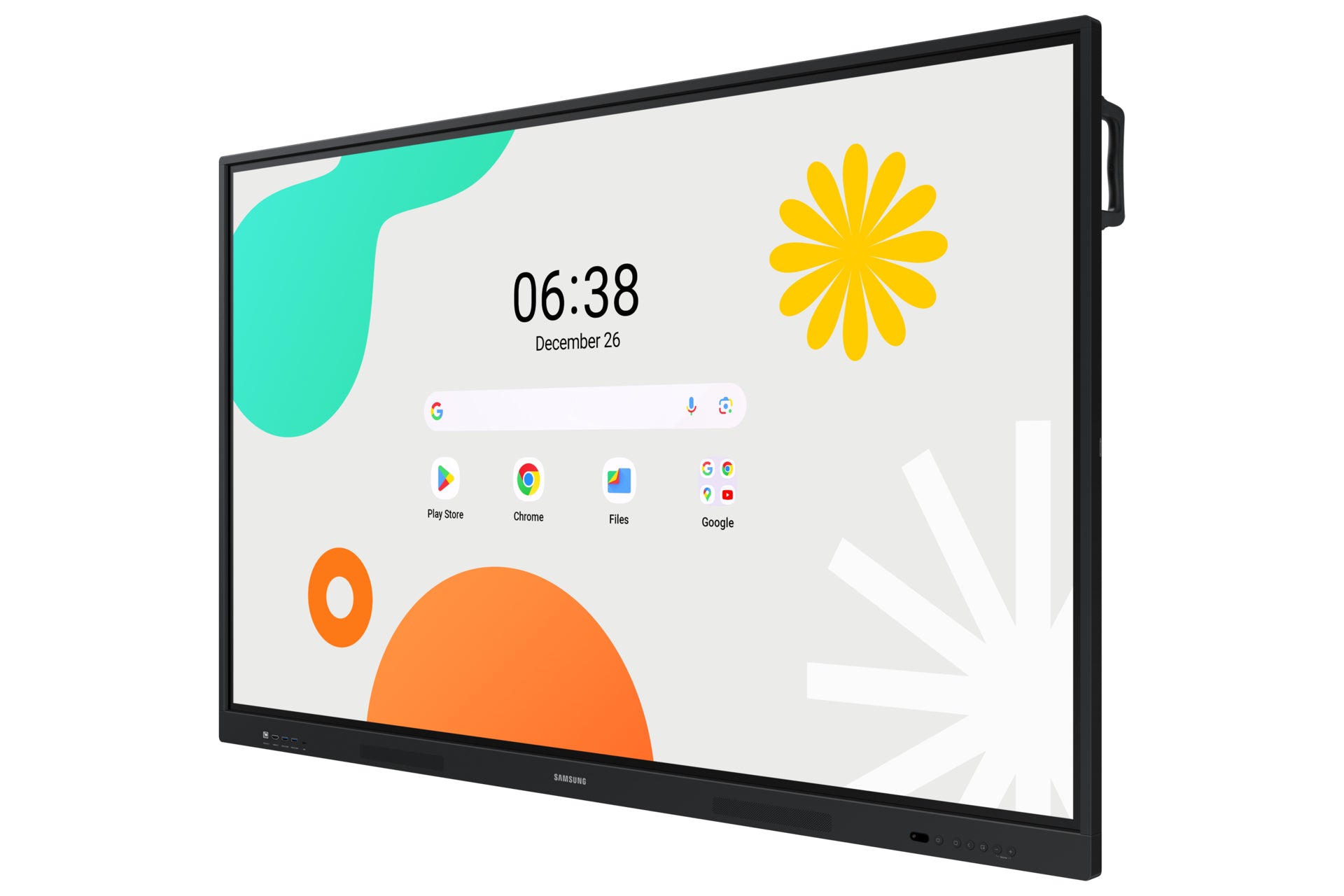Samsung Samsung WA65F tableau blanc interactif 165,1 cm (65") 3840 x 2160 pixels Écran tactile Noir
