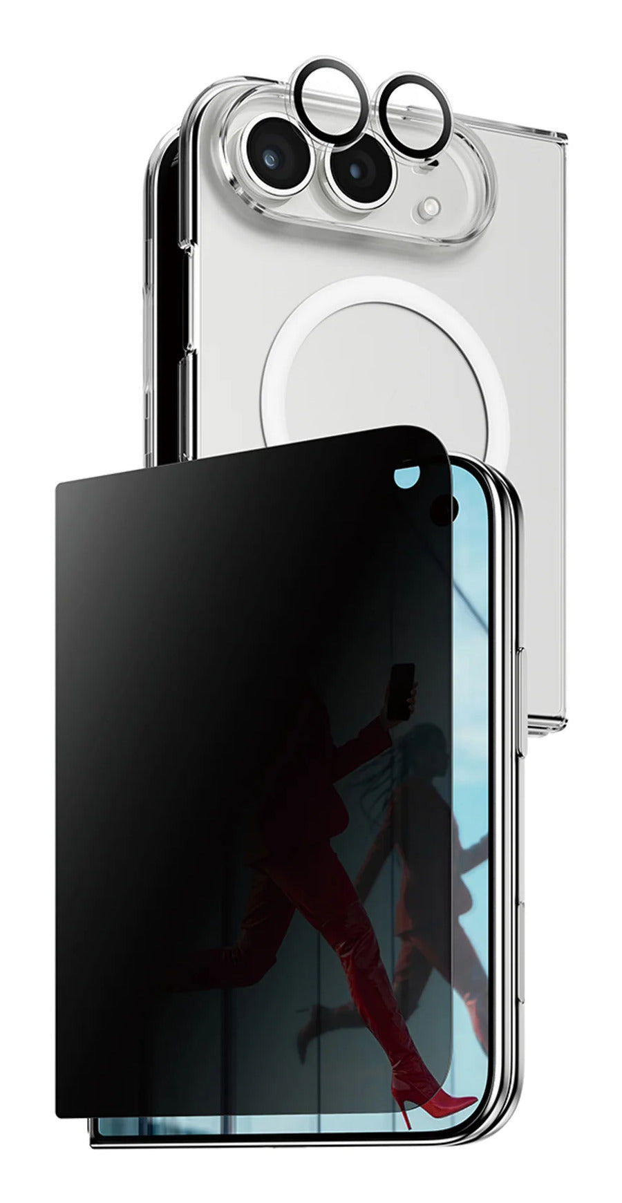 PanzerGlass CARE coque de protection pour téléphones portables 19,3 cm (7.6") Housse Transparent