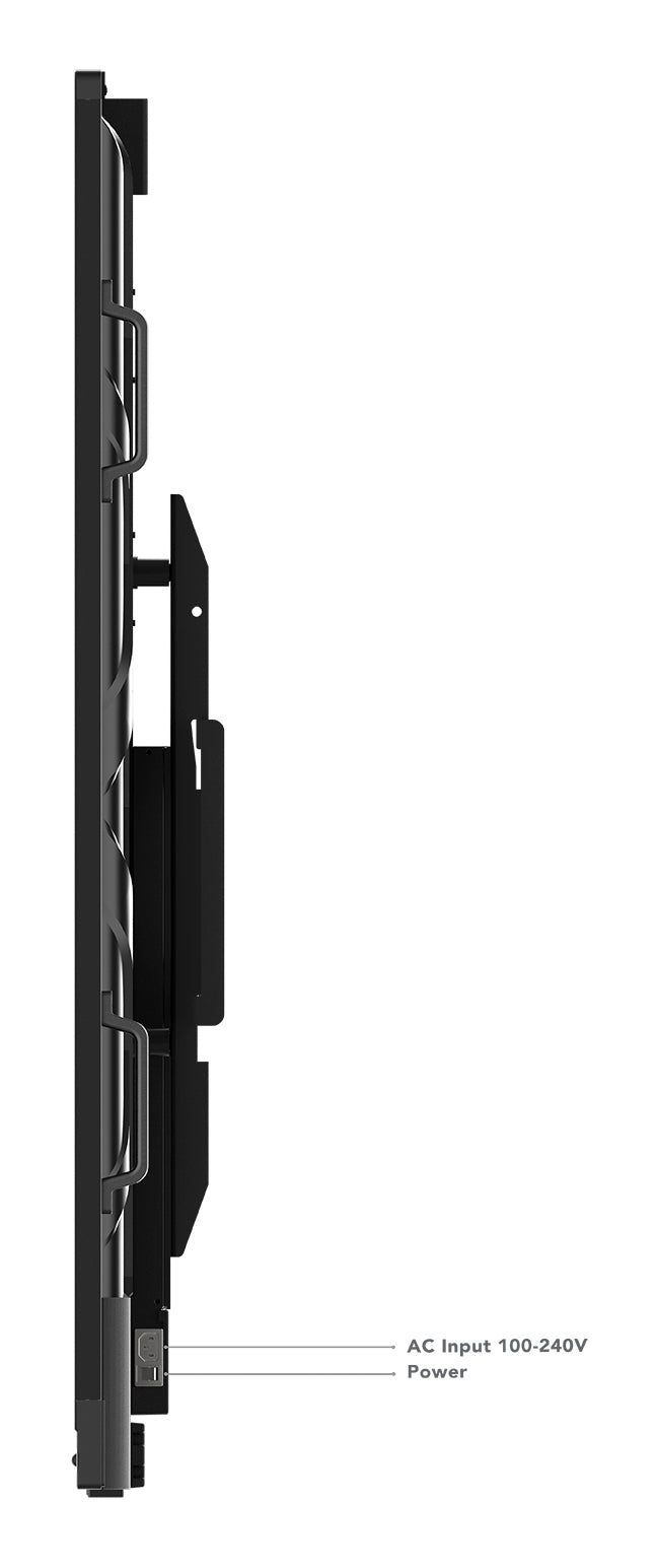 Lenovo ThinkVision T86 Écran Tactile 86" 4K Ultra HD LED Noir