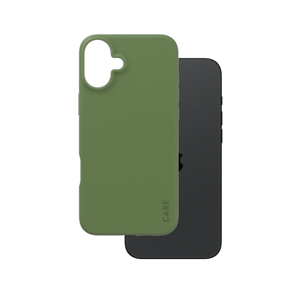 PanzerGlass CARE™ by ® Case Green iPhone 16 Plus coque de protection pour téléphones portables Housse Vert