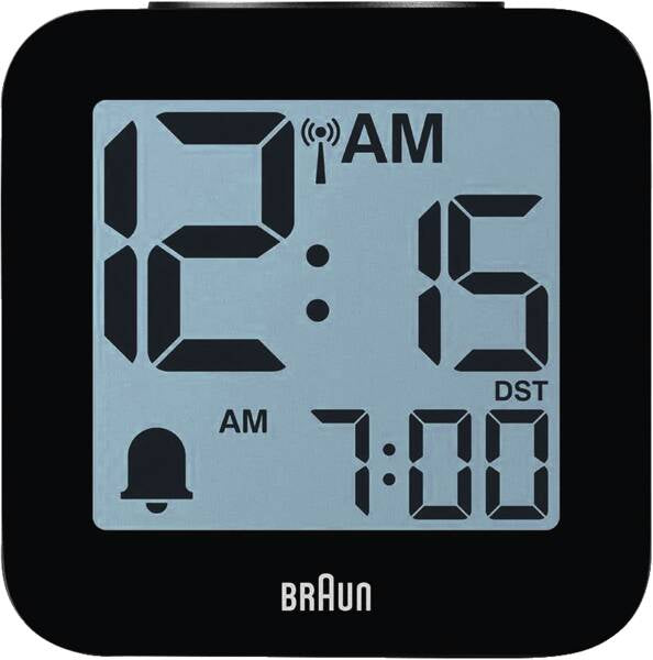 Braun BC25BP-DCF Horloge radio-pilotée Autre Noir