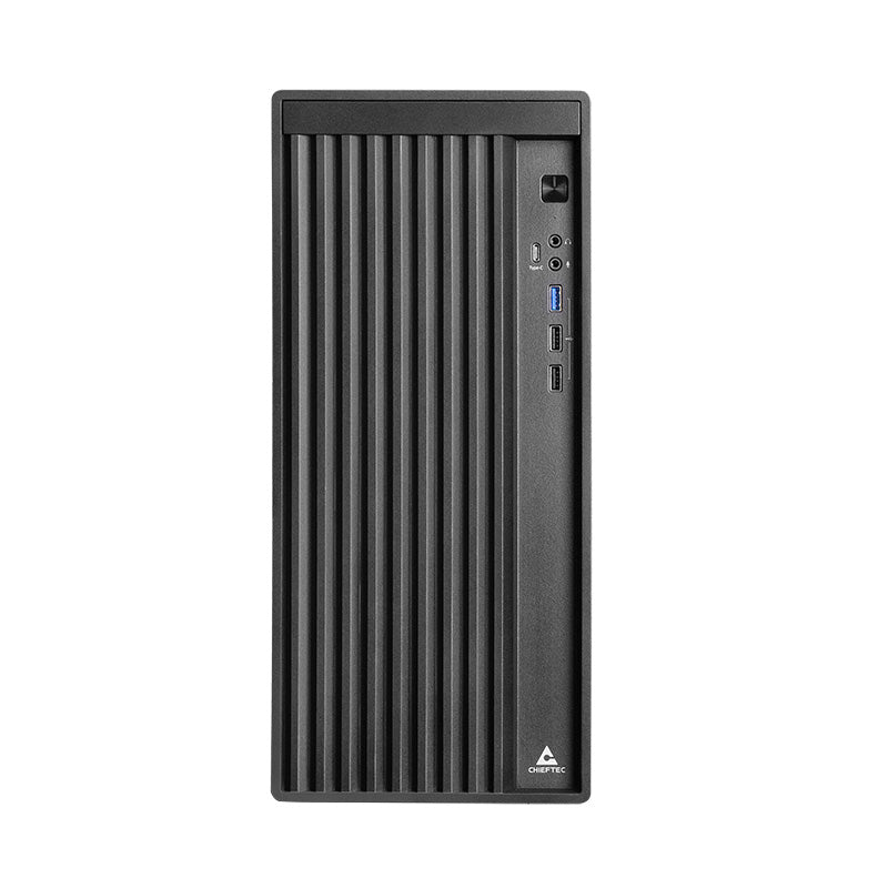 Chieftec Midi Tower BS-20B-OP, Schwarz o.NT Noir - vue 2