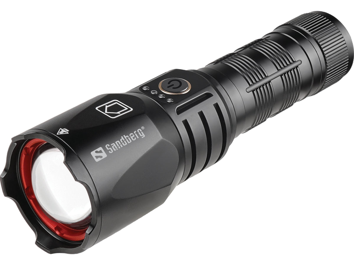 Sandberg 420-89 torche et lampe de poche Noir Lampe torche LED