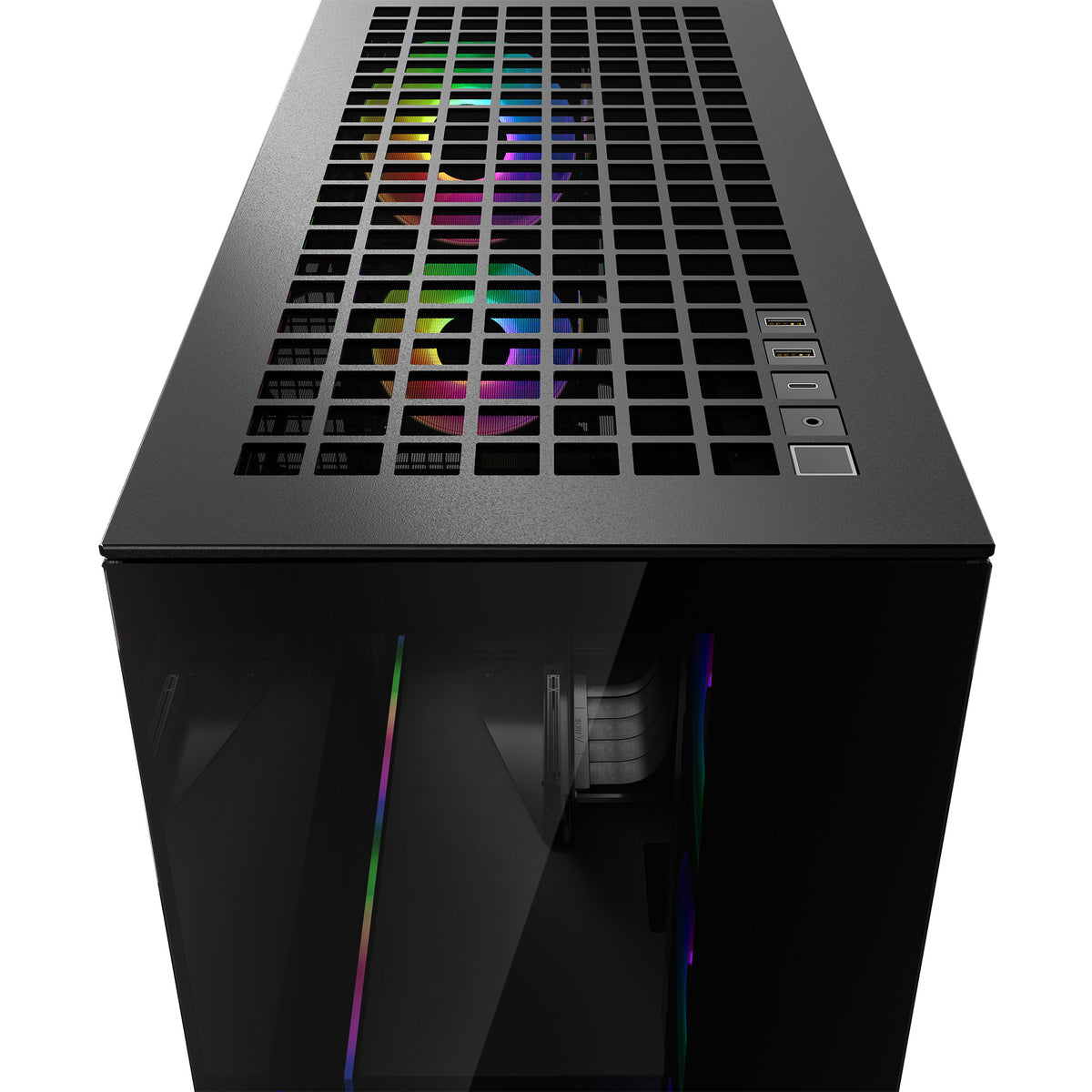 ARCTIC Xtender VG Black Mirror Glass Midi Tower Noir