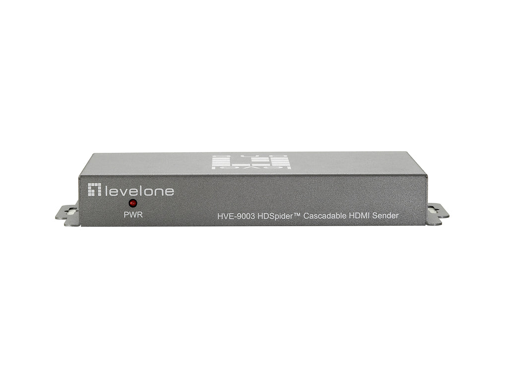 LevelOne HVE-9003 Émetteur d'Extension Audio/Vidéo HDMI Gris