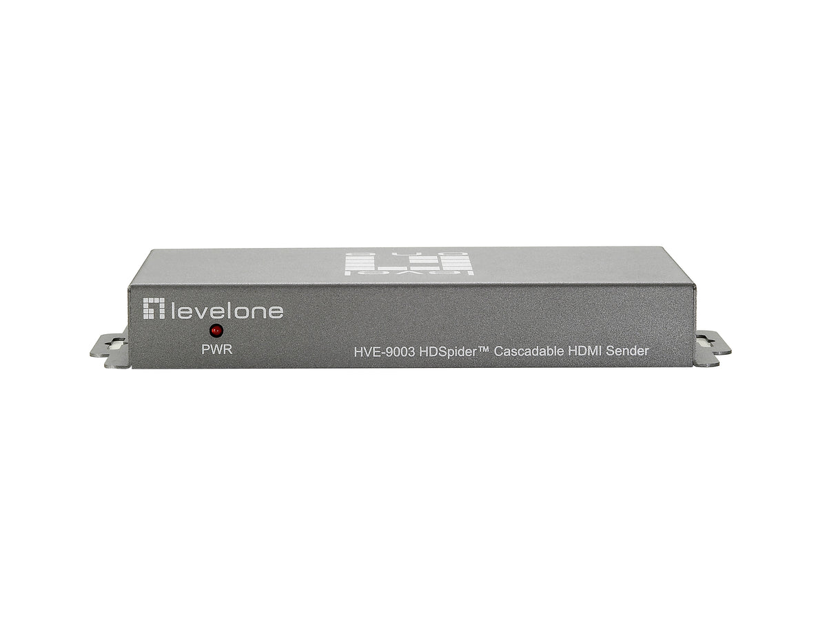 LevelOne HVE-9003 Émetteur d'Extension Audio/Vidéo HDMI Gris