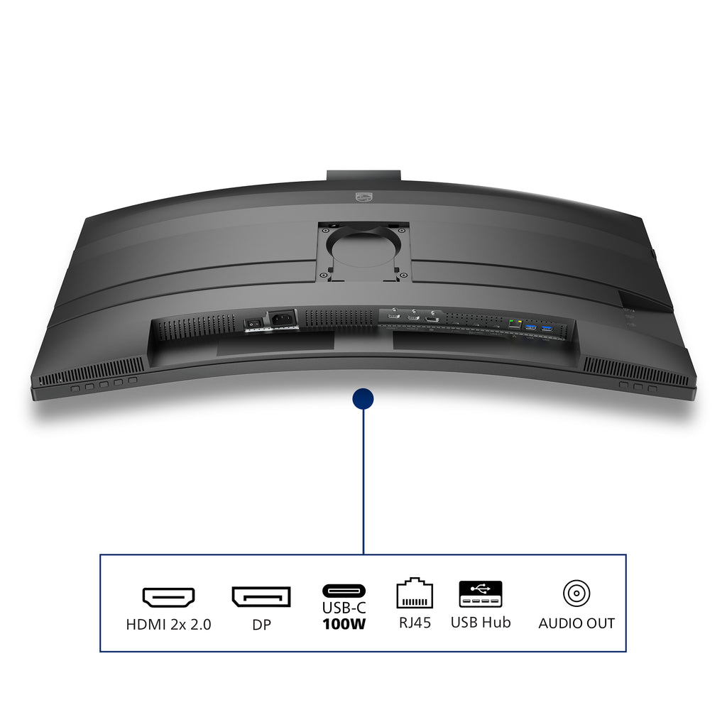 Philips 6000 series 34B2U6603CH/00 écran plat de PC 86,4 cm (34") 3440 x 1440 pixels Wide Quad HD LCD Gris