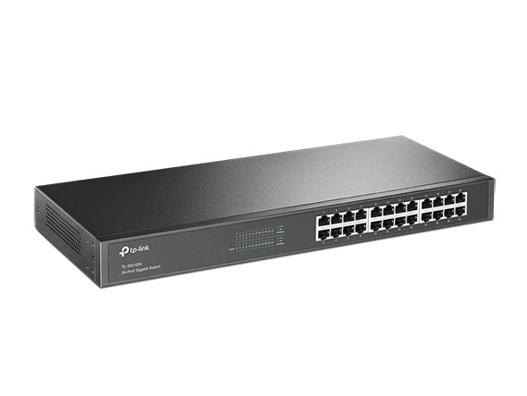 TP-Link TL-SG1024 Non-géré Gigabit Ethernet (10/100/1000) 1U Noir