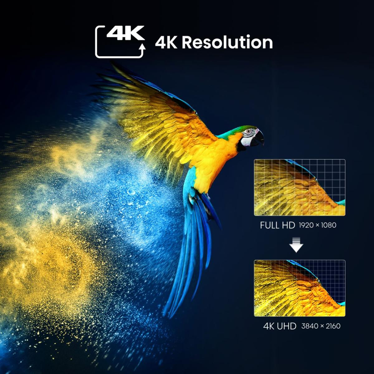 Hisense PL1SE projecteur TV Projecteur à focale ultra courte 2100 ANSI lumens UHD 4K (3840x2160) Noir, Gris foncé