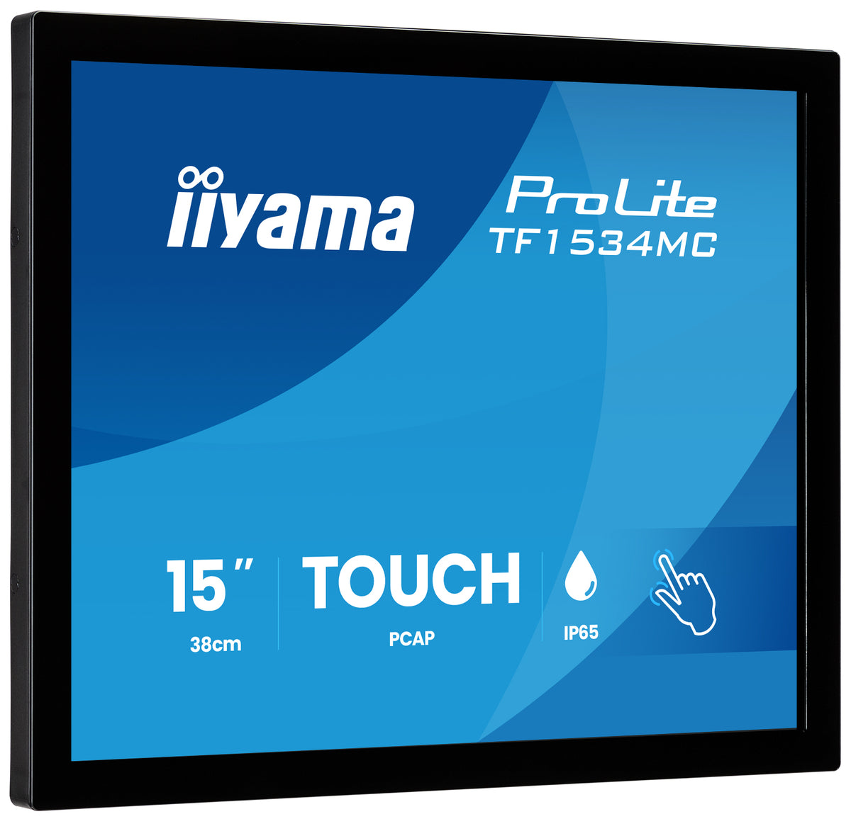 iiyama ProLite TF1534MC-B8X écran plat de PC 38,1 cm (15") 1024 x 768 pixels Écran tactile