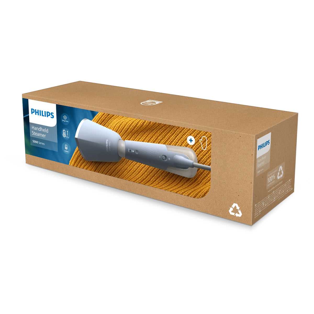 Philips Série 5000 Défroisseur à Main, Réservoir 120 ml