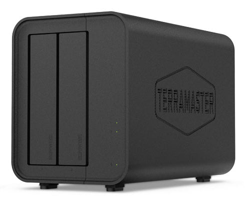 TerraMaster D5 HYBRID boîtier de disques Bureau Noir - vue 3