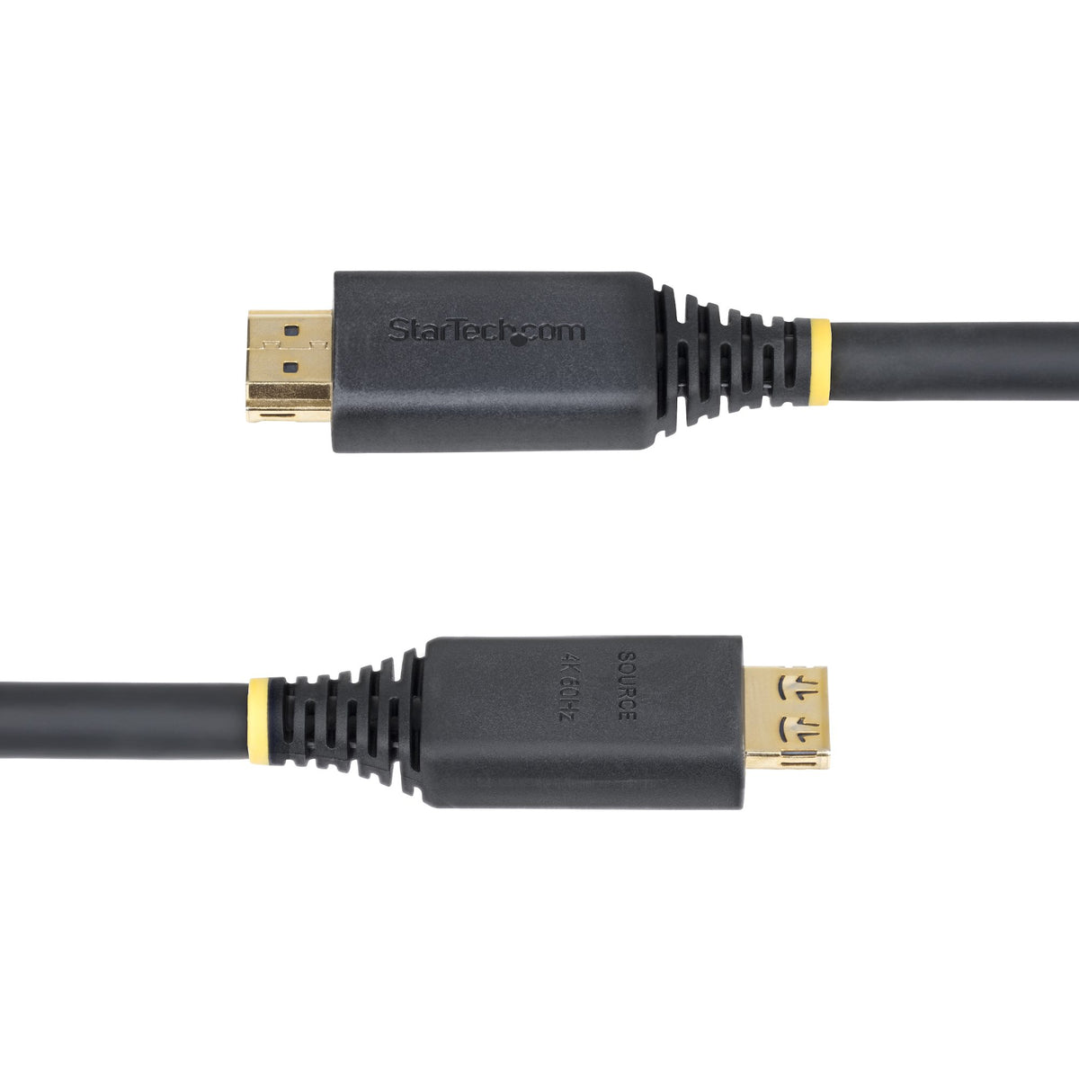 StarTech.com HDMI2-CABLE-GRIP-35F Câble HDMI 2.0 Standard, 10,6 m, Noir