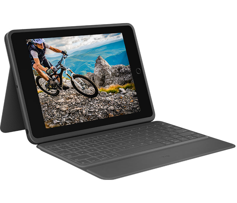 Logitech Rugged Folio Clavier et Étui Folio Filaire Allemand