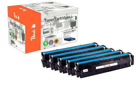 Cartouche de Toner Compatible Référence 112207, Lot de 5 Pièces, Noir, Cyan, Magenta, Jaune