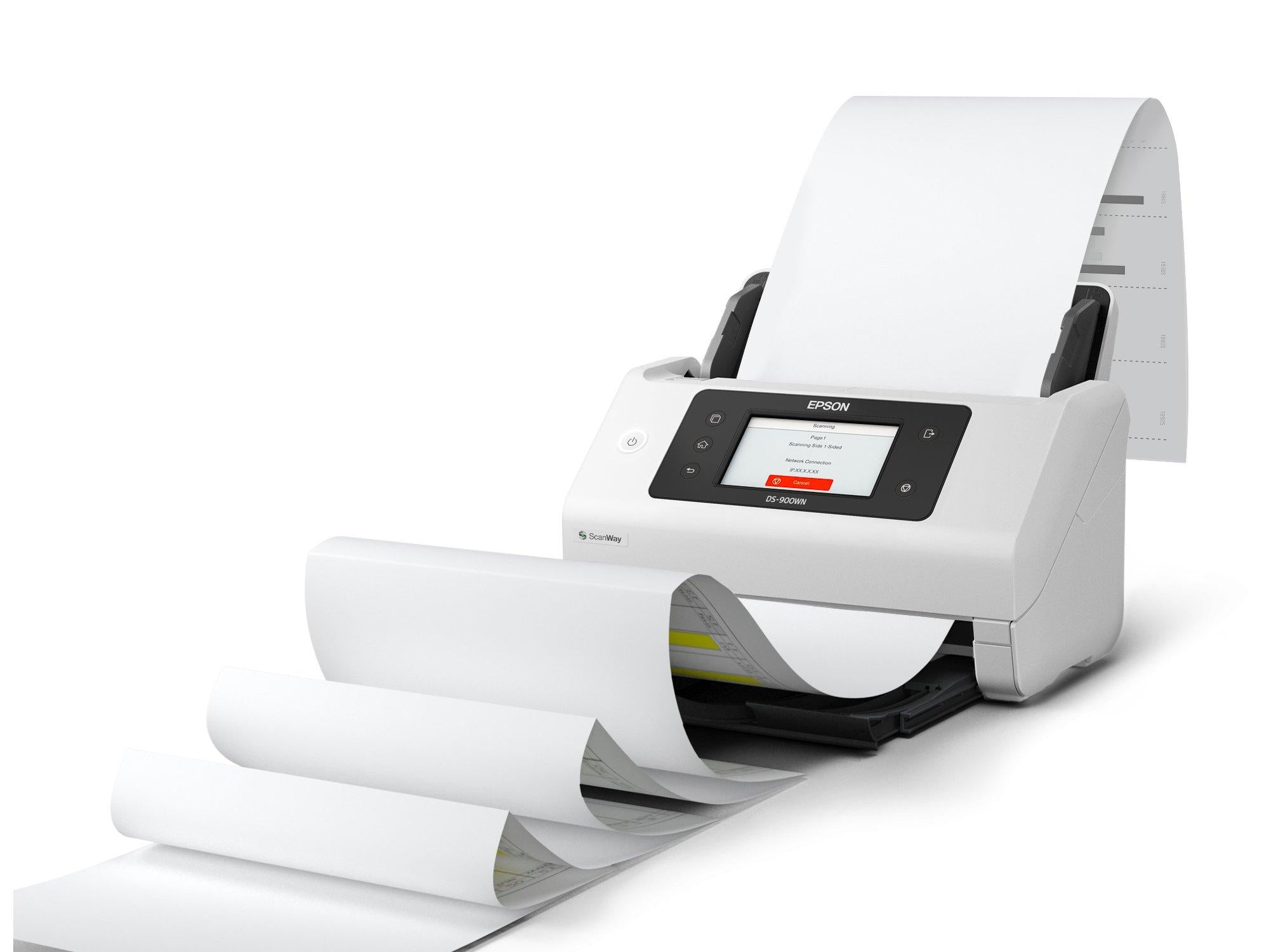 Epson WorkForce DS-900WN Alimentation feuille à feuille de scanner 600 x 600 DPI A4 Blanc