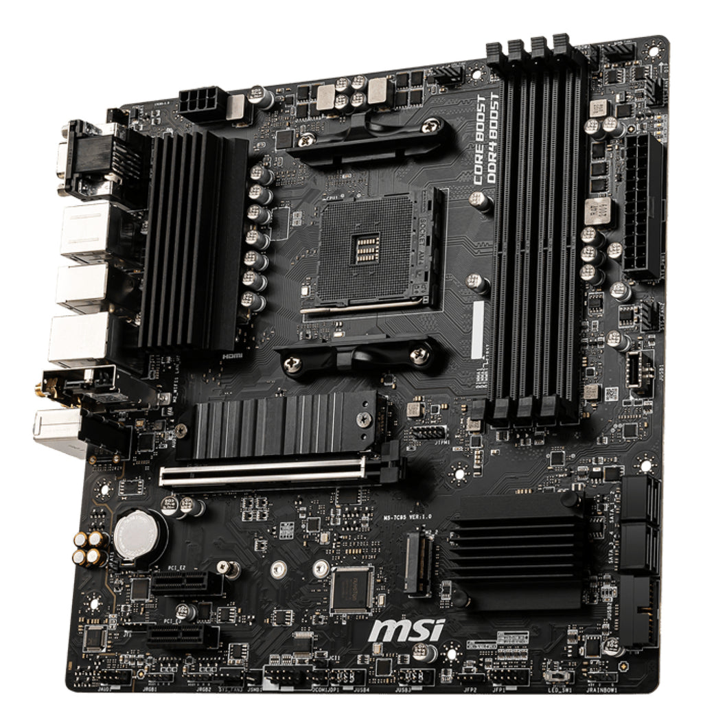 MSI B550M PRO-VDH WIFI Carte Mère AMD B550 Socket AM4 Micro ATX