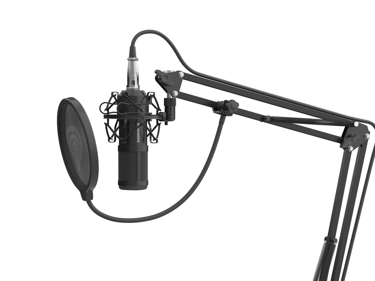 GENESIS Radium 300 XLR Noir Microphone de studio
