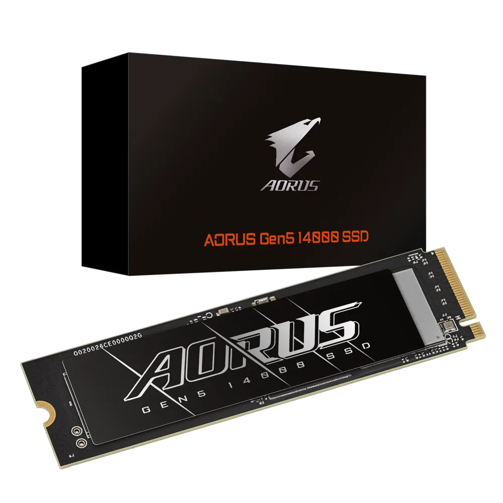 GIGABYTE AORUS Gen5 14000 SSD 2 To M.2 PCI Express 5.0 NVMe 3D TLC NAND