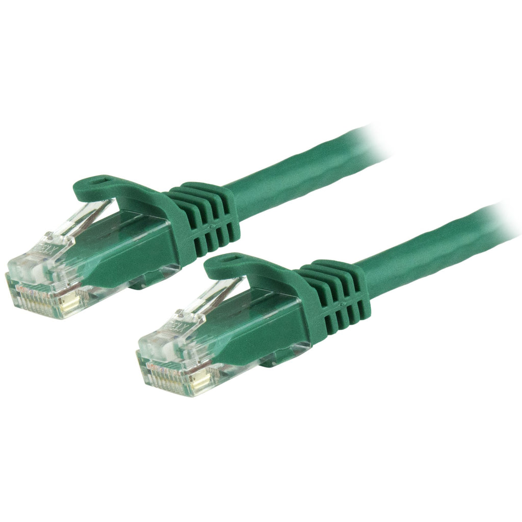 StarTech.com Câble Réseau Cat6 Gigabit UTP 3m RJ45 M/M Vert sans Crochet