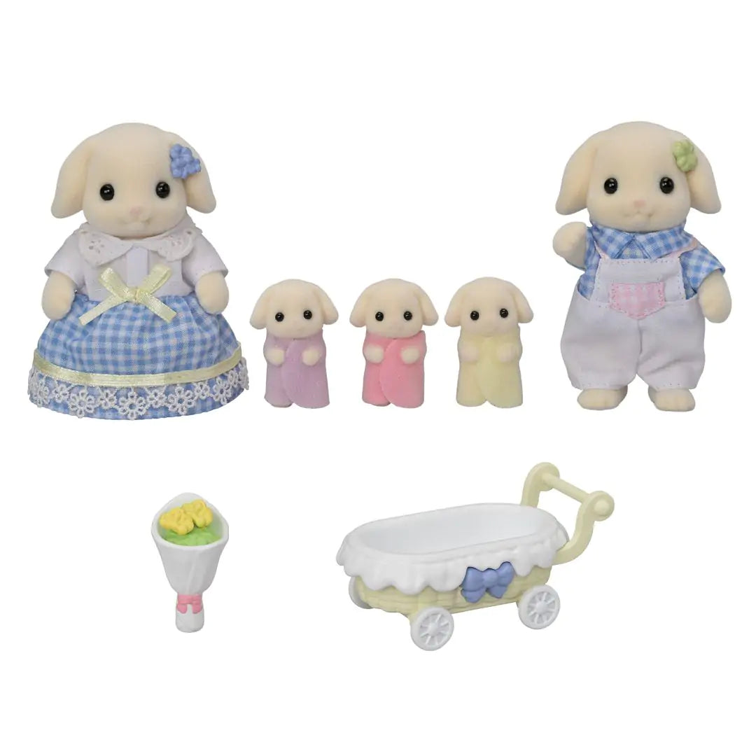 Sylvanian Families La famille Lapin Bélier