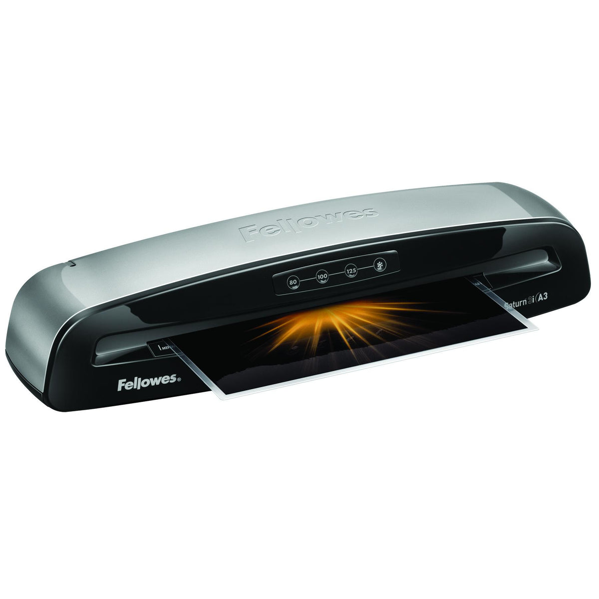 Fellowes Saturn 3i Plastifieuse A3 à chaud et à froid, 300 mm/min, Noir et Argent