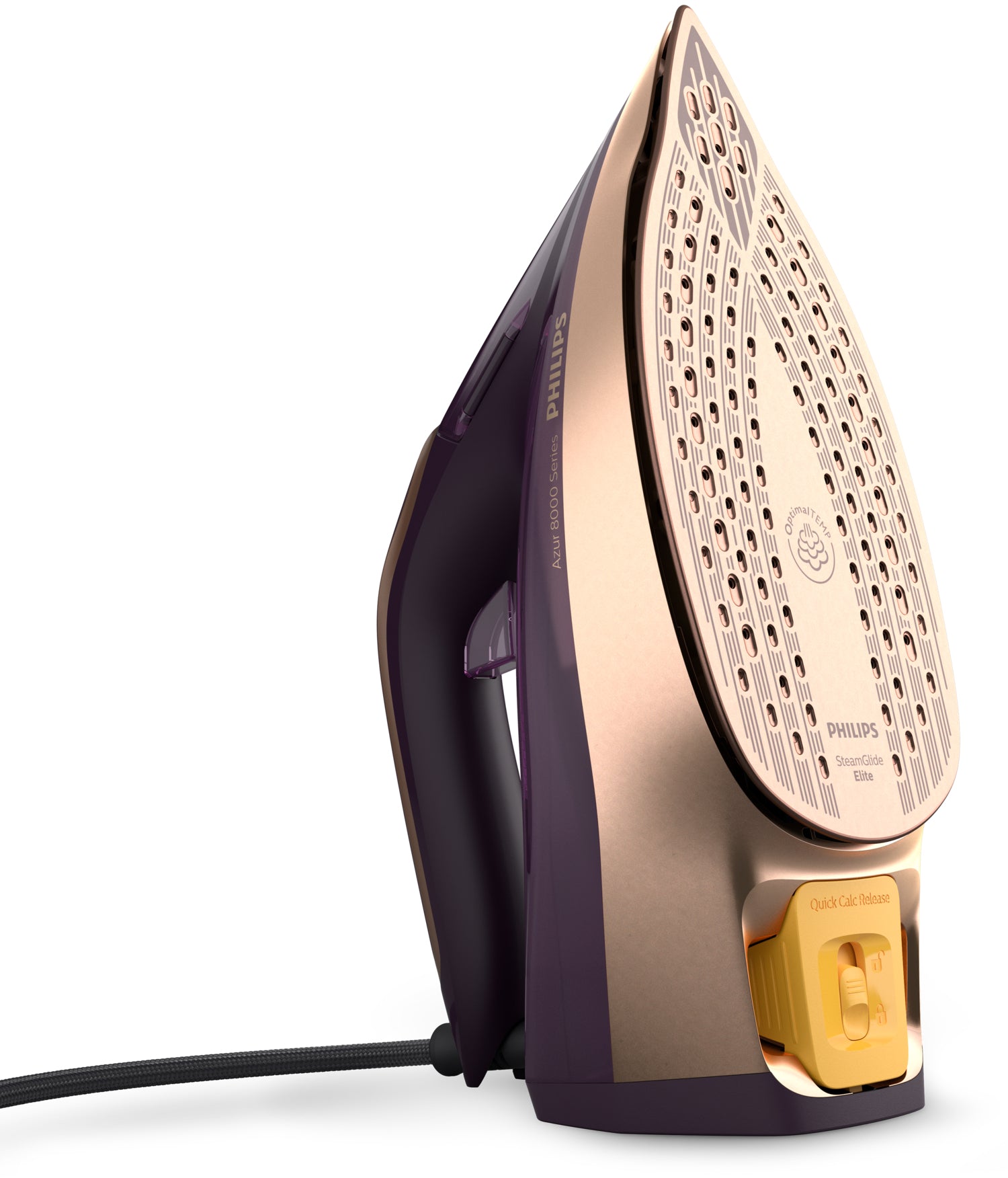 Philips DST8040/30 fer à repasser Fer à vapeur Semelle SteamGlide Elite 3000 W Violet