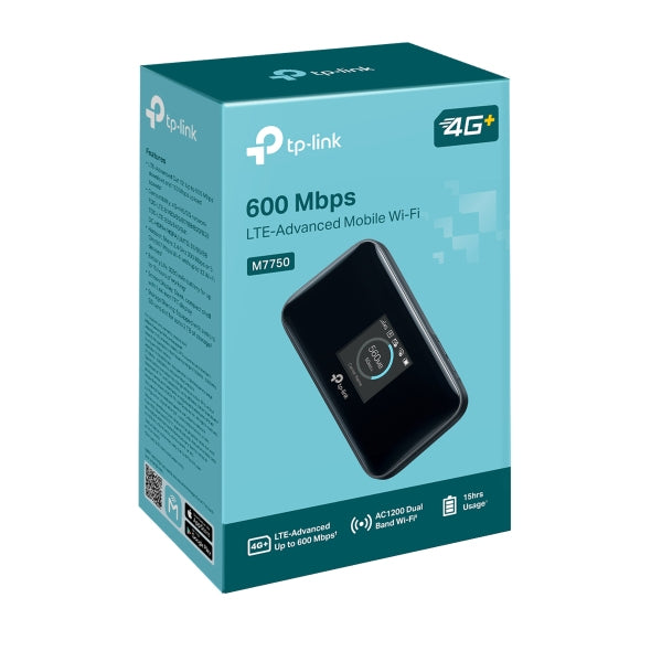 TP-Link M7750(EU) routeur cellulaire, passerelle et modem Routeur de réseau cellulaire
