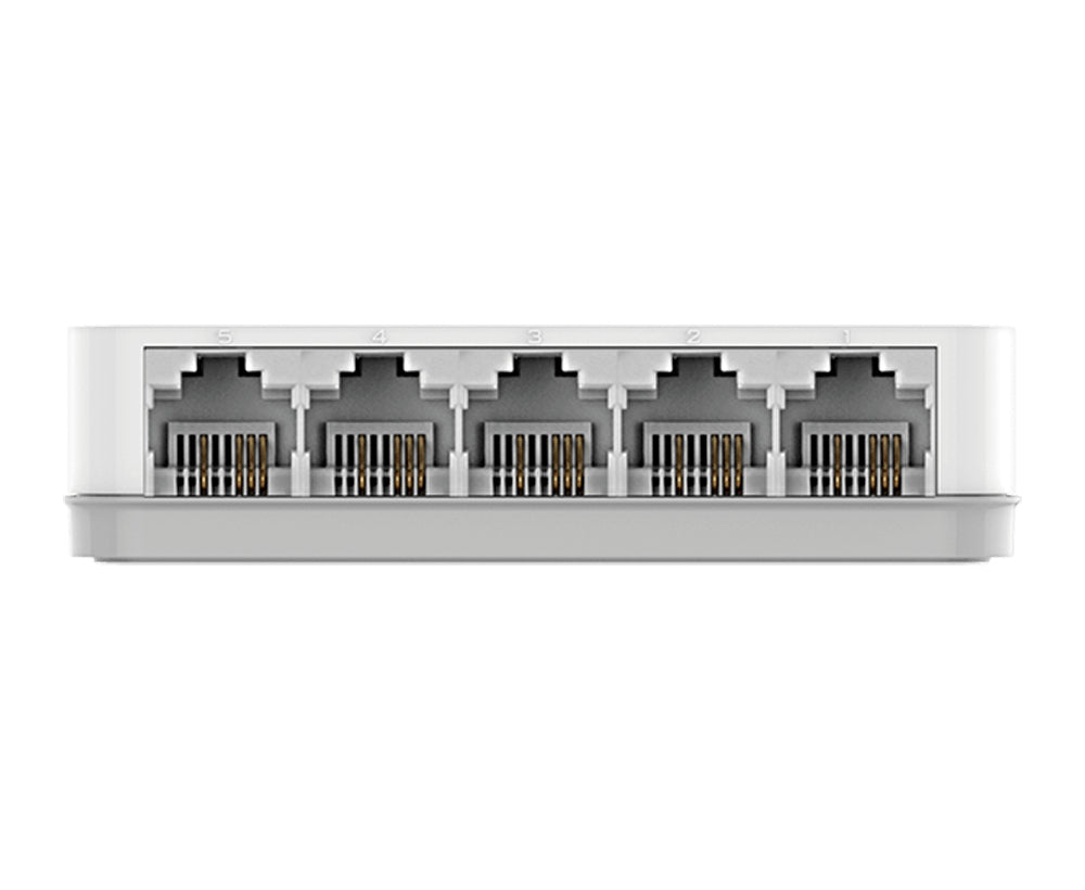D-Link ES-1005C/E Non-géré Fast Ethernet (10/100) Bureau Blanc